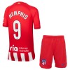 Maillot de Supporter Atlético Madrid Memphis 9 Domicile 2023-24 Pour Enfant